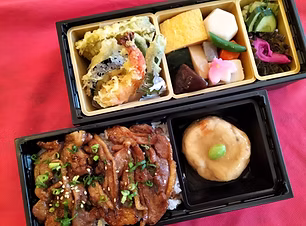 四季コーチン二段弁当